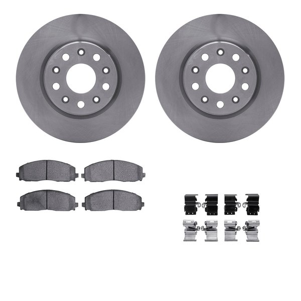 Dynamic Friction Co 6412-42133, Rotors with Ultimate Duty Performance Brake Pads includes Hardware 6412-42133